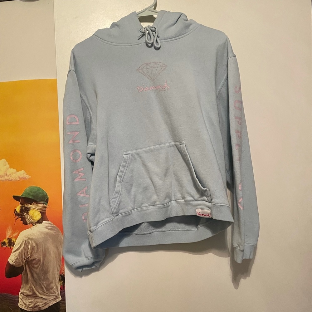Light blue Diamond sweatshirt